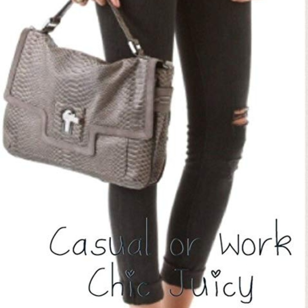JUICY COUTURE JOCELYN LARGE SATCHEL YHRU3259 (BRAN - Picture 6 of 6